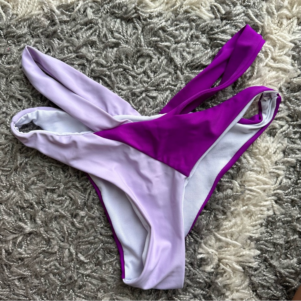 Wrap Colorblock Bikini Set Xs - image 5